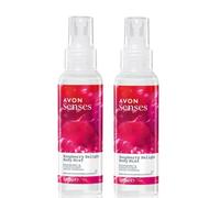 2 x Avon Scented Spritz Body Mist 100ml Previously Room Sprays Raspberry Delight
