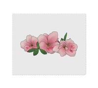 2 x 'Azalea Flowers' Microfibre Lens/Glasses Cleaning Cloths (LC00026845)
