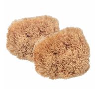 2 x BabyCare Exfoliating Sea Sponges for Most Sensitive and Delicate Skin - Natural Unbleached Sponges - Sustainably Harvested in Plastic Free Packaging