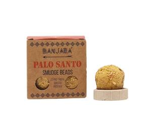 2 x Banjara Palo Santo Smudge Beads, 63g, 6x6x6 cm