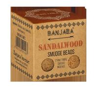 2 X Banjara Sandalwood Smudge Beads, 63g, 6x6x6 cm