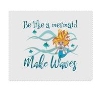 2 x 'Be Like A Mermaid ' Microfibre Lens/Glasses Cleaning Cloths (LC00027072)