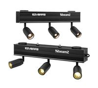 2 x BeamZ EZYBar3 Battery LED Spot Light Bar Pack - Wireless, Magnetic, Adjustable White Temperature, Event Lighting for Buffets, Weddings, Catering, Exhibition Stands, Trade Shows