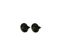2 X BELLING Oven Hob Gas Control Knobs Black Cooker Flame Burner Switch Genuine