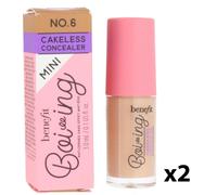 2 x Benefit Boi-ing Cakeless Concealer Shade #6 Mini 3ml x 2 (6ml)