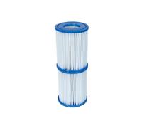 2 x Bestway Type II / Type 2 Pool Filter Cartridge 10.5cm x 13.6cm