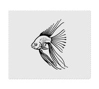 2 x 'Betta Fish' Microfibre Lens/Glasses Cleaning Cloths (LC00026392)