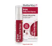 2 X BetterYou Better You Iron Daily Oral Spray Natural Baked Apple Flavour - 25ml