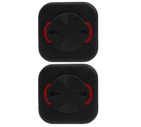 2 x Bicycle Adhesive Phone Holder, Mobile Phone Mounting Adapter, Compatible with Sigma Rox and Garmin Edge, Plastic Holder, GPS Extension Bracket