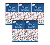2 X Bingo Game Tickets - 600 Games in Jumbo Size in Pack of 5