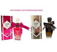 2 x BINT HOOREA + BINT HOOREA ROSE Perfume by Al-Fakhr EDP Gift Arabic Fragrance