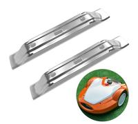 2 x Blade Blades Compatible with Stihl Robotic Lawnmower, Replacement Blade for Grass Trimmer, Suitable for Stihl iMOW RMI 422 422P 422PC RMI422 P C - 6301 702 0101 63017020101