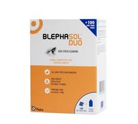 Thea Blephasol Duo 100ml Lotion + 100 pads like value pack systane lid wipes