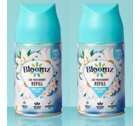 2 x Bloomz Air Freshener Refill, White Linen & Lily, 250ml