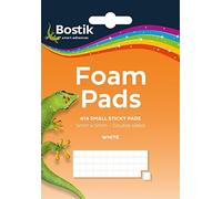 2 X Blu Tack Self Adhesive Double Sided Sticky Foam Pads 5mm x 5mm 414 Pads per Pack