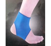 2 x Blue Neoprene Ankle Sleeve for Sprains, Arthritis & General Pains -Relieves & Prevents further inury