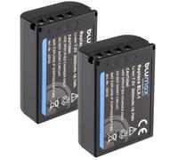 2 x Blumax Battery Compatible with Olympus BLX-1 | 2600 mAh - BLX1 for Olympus OM-1 / OM-1 Mark II/OM-3 & OM System OM-1