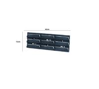(2 x BOARDS 40CM x 13CM) WALL MOUNT STORAGE BOARD ORGANIER BOXES GARAGE DIY BIN PANEL RACK BUILD YOUR OWN
