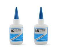 2 x Bob Smith Industries Insta-Cure Super Thin Adhesive Glue CA (1oz) - BSI102 TWIN PACK