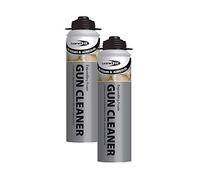2 x Bond It 500ml Expanding PU Foam Gun Cleaner Contractors Grade Fluid Clean