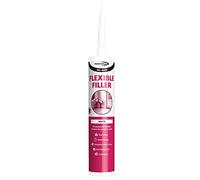 2 x Bond It BDDM White Flexible Filler Fast Drying Decorators Caulk Dec Mate