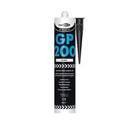 2 x Bond It Black GP200 Contractors Grade LMA Silicone Sealant High Modulus Kitchen Bathroom