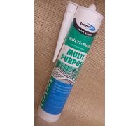 2 x BOND IT Multimate silicone sealant WHITE high modulus general purpose kitchen barhroom