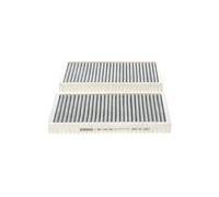 2 x Bosch Activated Carbon Cabin / Pollen Filter OEM Quality for Renault Laguna