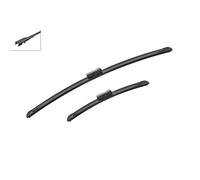 2 x Bosch AeroTwin Front Windscreen Wiper Blade - 60/35cm - OEM for MG ZS SUV