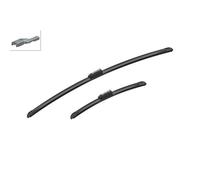 2 x Bosch AeroTwin Front Windscreen Wiper Blade 65/34cm A354S OEM for KIA & More