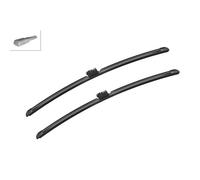 Bosch Aerotwin A 844 S Front Windscreen Wipers, 2 Blades, 550 mm / 550 mm | Set of 2 Replacement Blades - Comes with Pre-assembled Adapter - Only for right-hand drive (UK)