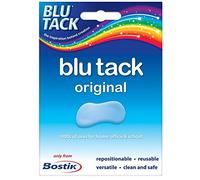 2 x Bostik Blu-tack Original Mastic Putty Adhesive Non-toxic Blue 60g Ref 801103 (2)