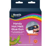 2 X Bostik Handy Mini Hot Melt Glue Gun + 2 Free Glue Sticks