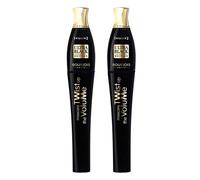 2 x Bourjois Paris Twist Up The Volume 8 ml (Pack of 2), 01 Ultra Black