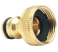 2 x Brass Garden Hose Tap Connector (3/4")