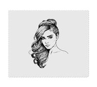 2 x 'Bridal Hair ' Microfibre Lens/Glasses Cleaning Cloths (LC00028277)