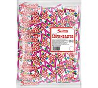 2 x British Swizzels Love Hearts Mini Roll Candy: 3kg Bag, (Approx 300 Rolls) by Love Hearts