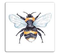 2 x Bumble Bee Vinyl Stickers - Drawing Art Pretty Sticker Laptop #17842 (7.5cm Wide)