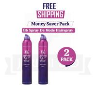 2 x Bumble & Bumble Spray De Mode 300ml Hairspray Flexible HoldStyling Finishing
