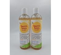 2 X Burt's Bees Baby Shampoo & Wash 354ml Original Gentle Natural LARGE BOTTLES