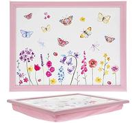 2 x BUTTERFLY GARDEN LAPTRAY