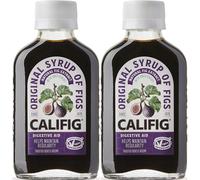 2 X Califig Syrup of Figs 100ml Natural Digestive Aid With Fig Extract Vegan