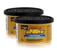 2 x California Scents Car Scents Golden State Delight Air Freshener Car Fragrance 7022