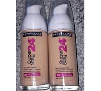 2 x CAMEO MAYBELLINE SUPERSTAY 24HR LIQUID FOUNDATION 30ml
