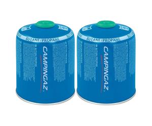 2 x Campingaz CV 300 Plus Butane Propane Gas Cartridge Camping Cooking Outdoor