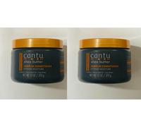 2 X Cantu Shea Butter Men's Collection Leave-In Conditioner 370g / 13 oz.