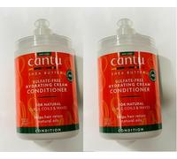 2 X Cantu Shea Butter Sulfate Free Hydrating Conditioner 25oz.