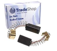 2 x Carbon Brushes Motor Carbon Abrasive Carbon 5 x 8 x 11 mm Suitable for Many Makita Electrical Devices such as 6404 6501 6501A 9036 9514B Drill Grinder