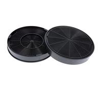 2 x Carbon Filters Compatible with Rangemaster Classic Cooker Hoods - Fits CH60, CH90, CH110, CH120 & CLAHDC90 Models - Round Charcoal Vent Filter 200 x 30mm (Pack of 2)