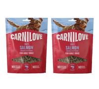 2 X CARNILOVE INTO THE WILD GRAIN FREE PREMIUM DOG TREAT CRUNCHY SNACKS FLAVOURS